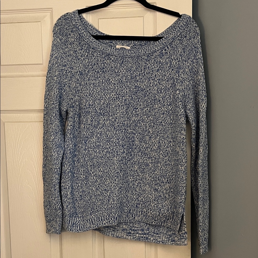Old Navy Blue Marled Women's Sweater